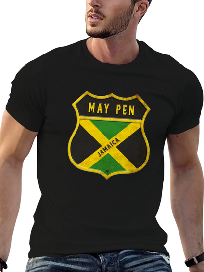 May Pen Jamaica Shield Graphic T-Shirt