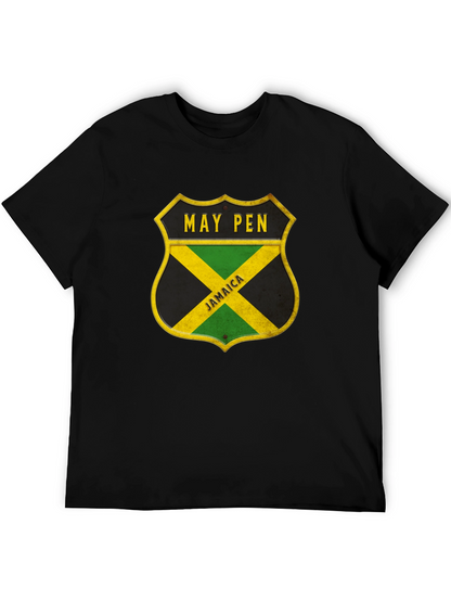May Pen Jamaica Shield Graphic T-Shirt