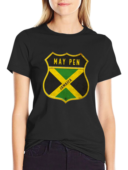 May Pen Jamaica Shield Graphic T-Shirt