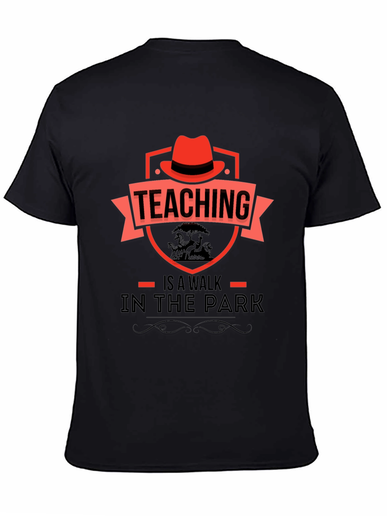 Teaching Is A Walk In The Park Graphic T-Shirt