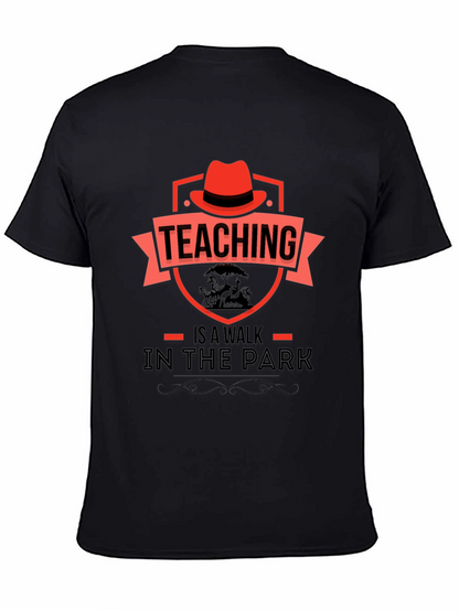Teaching Is A Walk In The Park Graphic T-Shirt