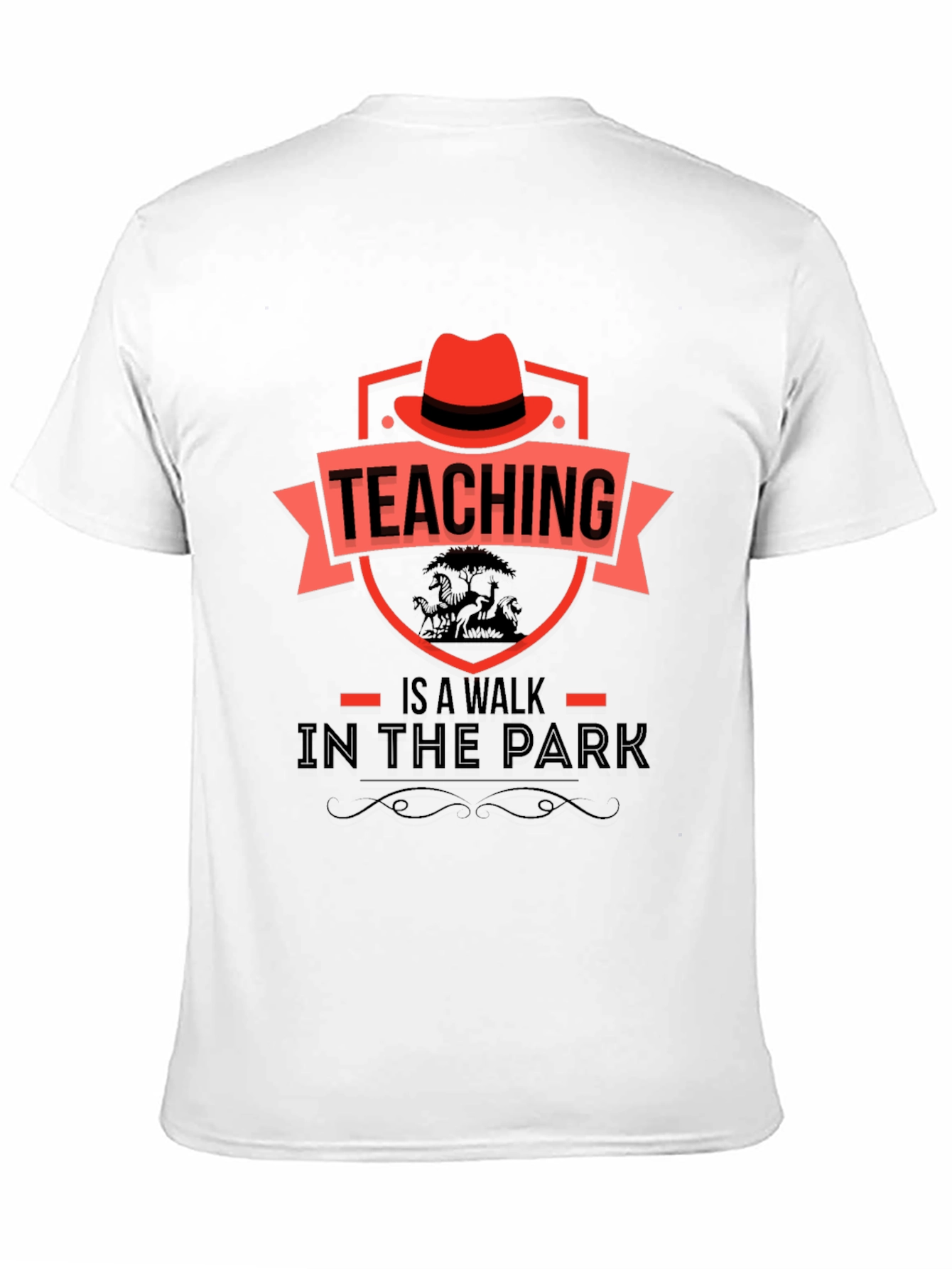 Teaching Is A Walk In The Park Graphic T-Shirt