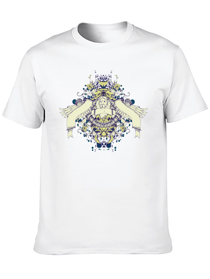 Graphic Print Black Casual T-Shirt