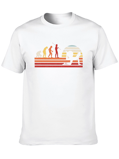 Evolution of Yoga Black T-Shirt