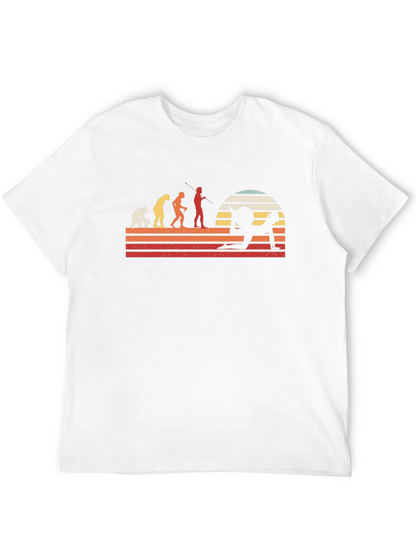 Evolution of Yoga Black T-Shirt