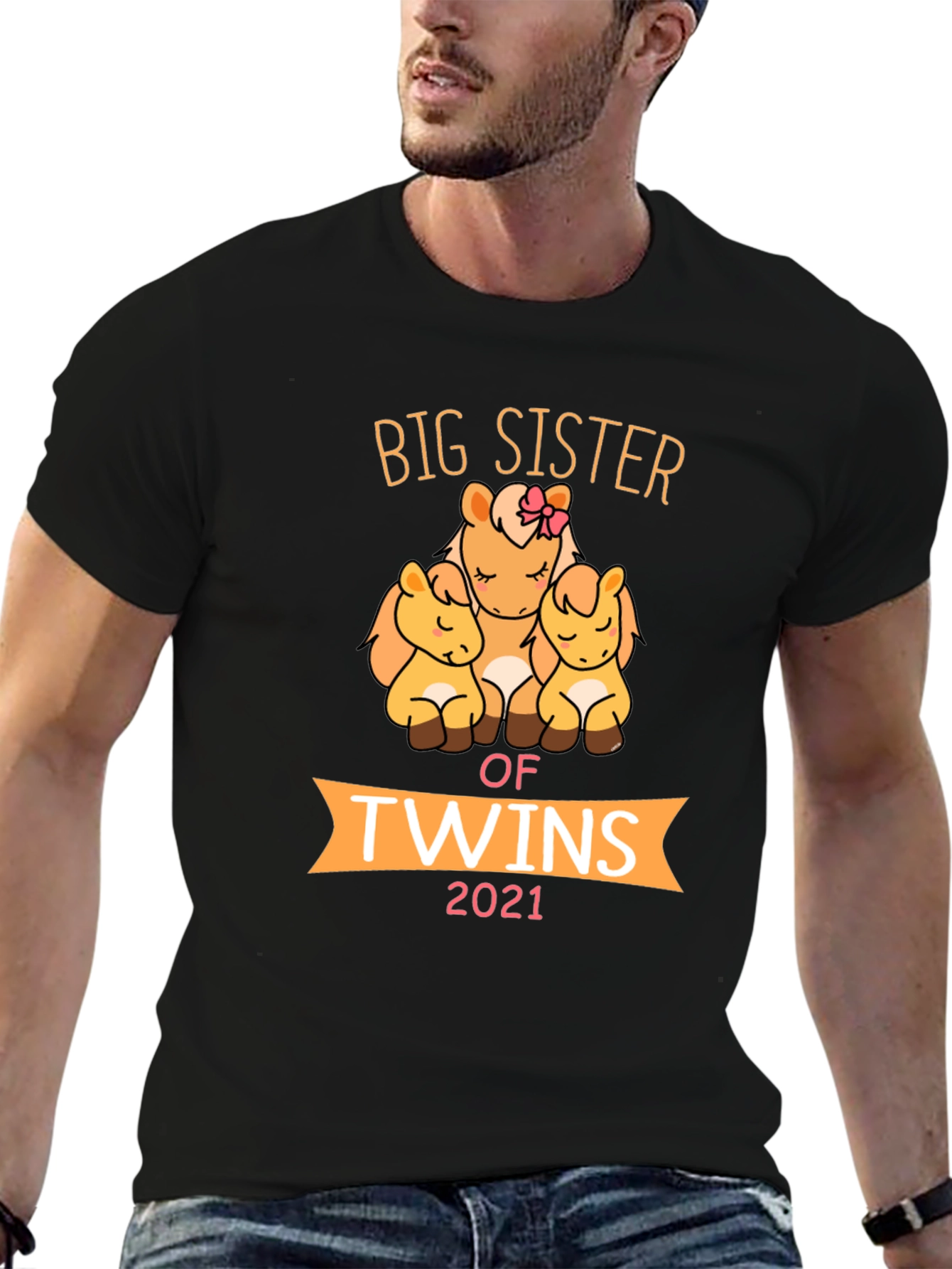 Big Sister of Twins 2021 T-Shirt