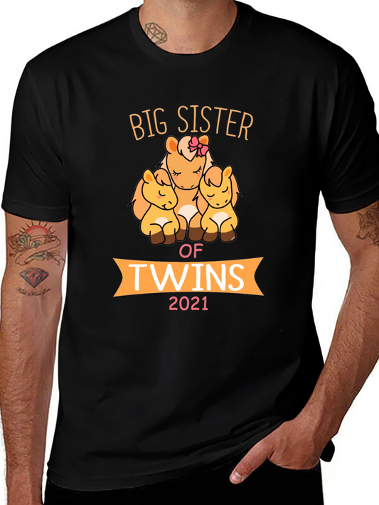 Big Sister of Twins 2021 T-Shirt