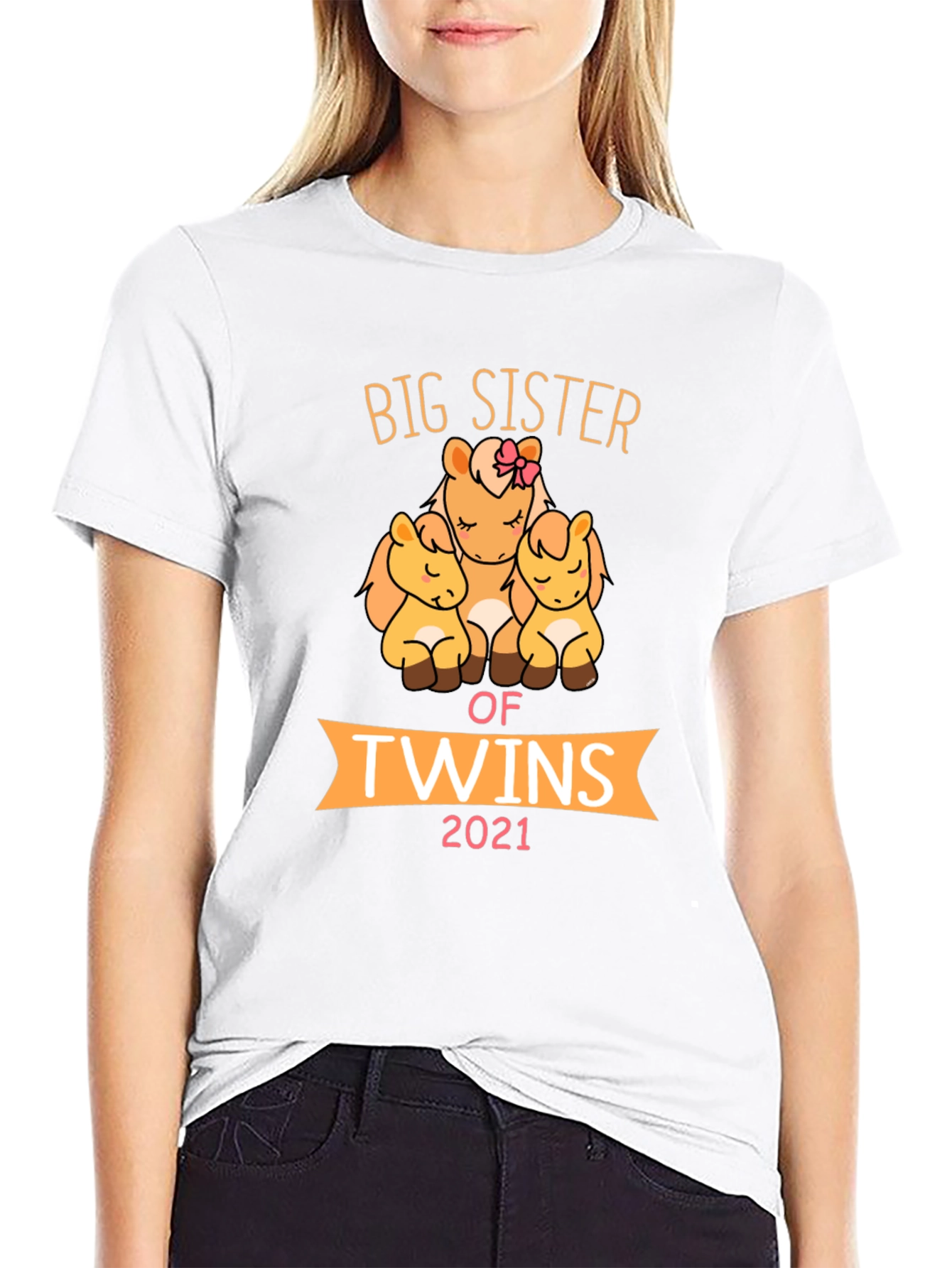 Big Sister of Twins 2021 T-Shirt