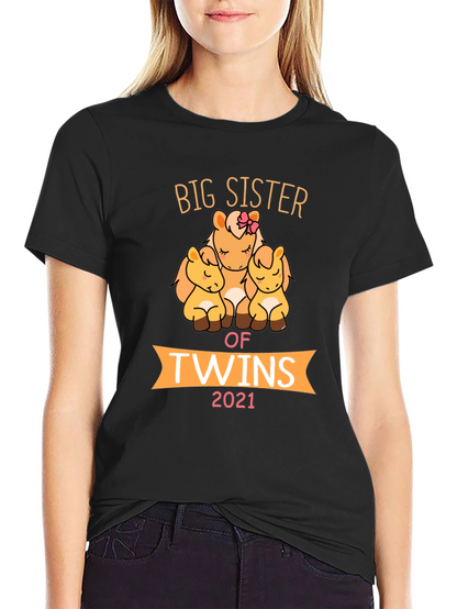 Big Sister of Twins 2021 T-Shirt