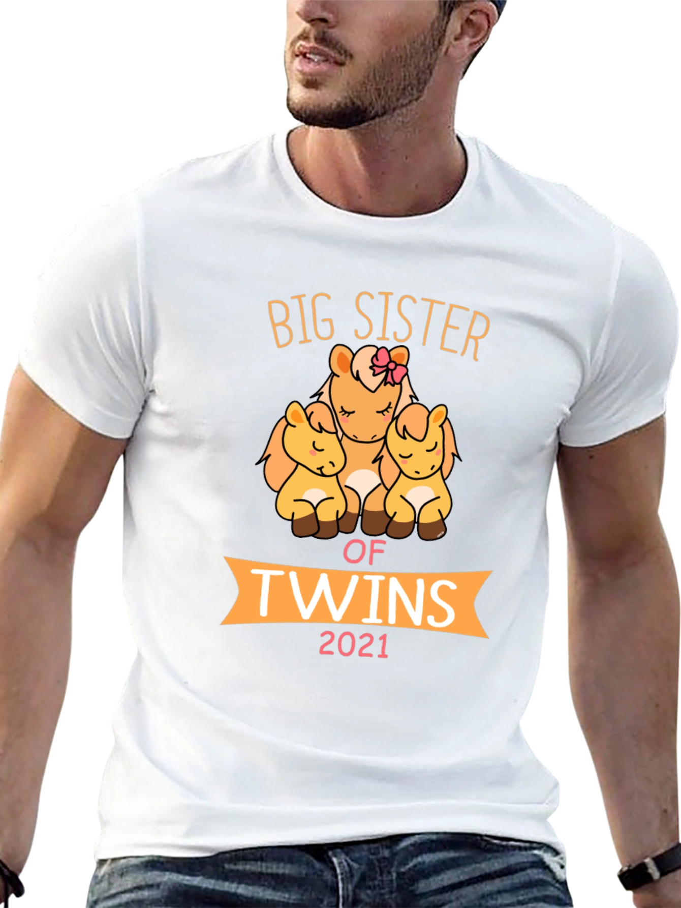 Big Sister of Twins 2021 T-Shirt