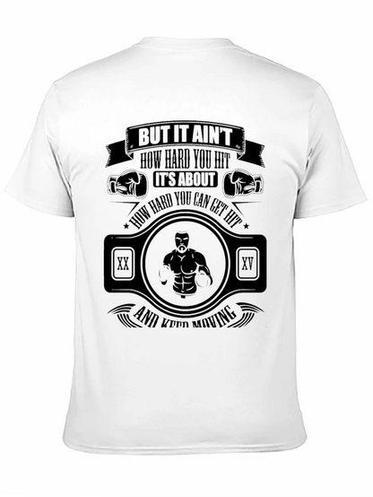 Motivational Boxing T-Shirt: Rocky Quote