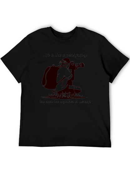 Photography Quote Graphic Print Tee