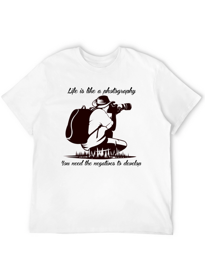 Photography Quote Graphic Print Tee