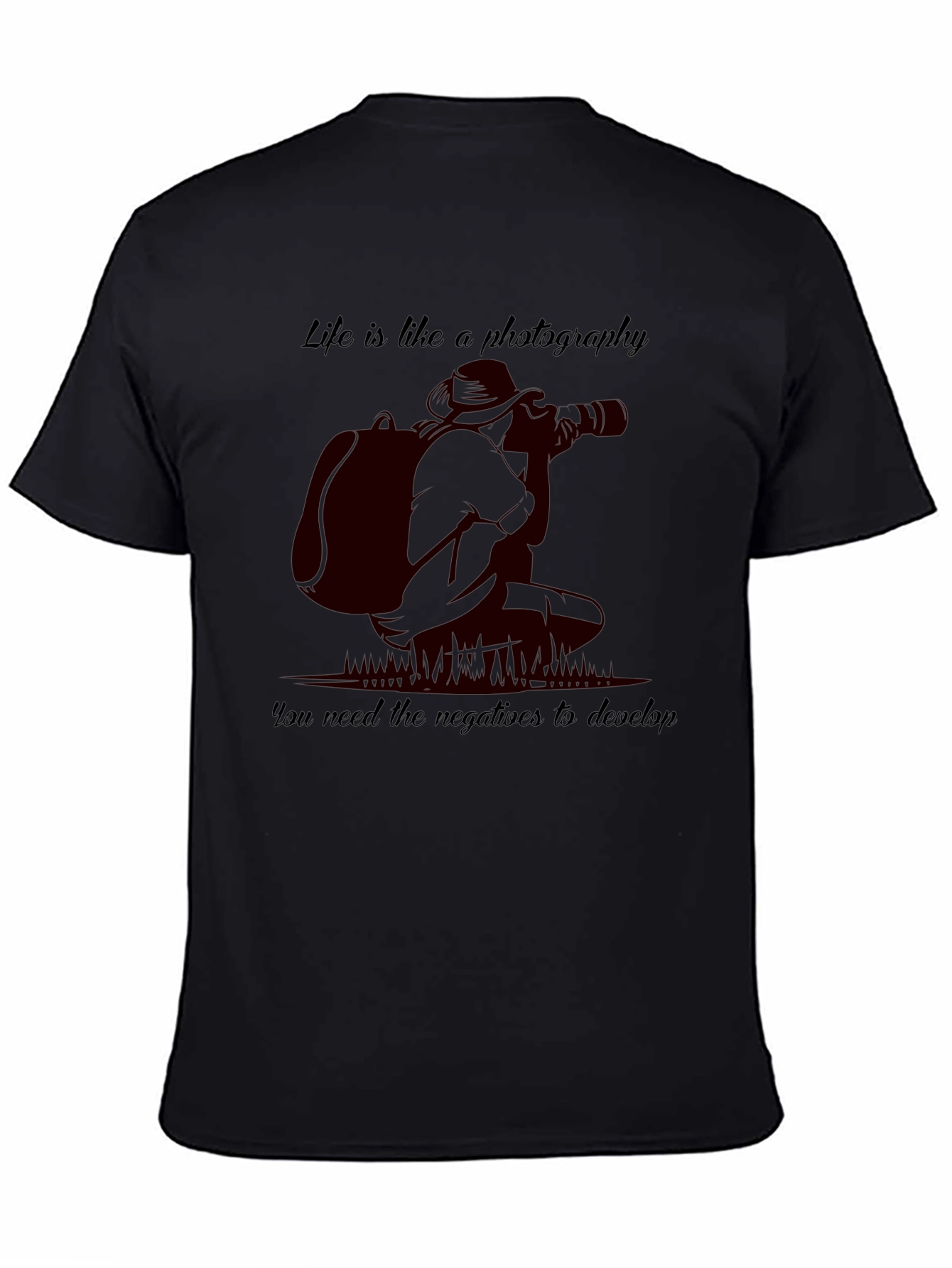 Photography Quote Graphic Print Tee