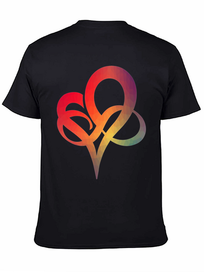 Geometric Heart Graphic Tee