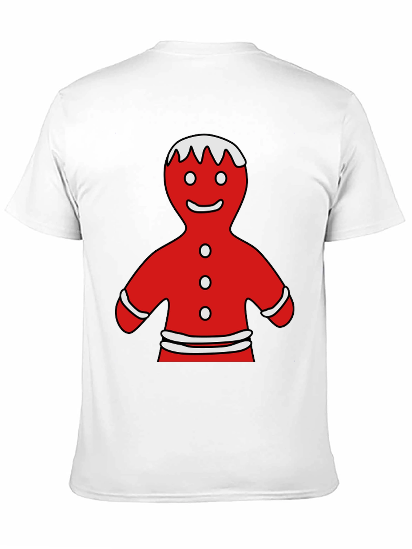 Gingerbread Man Graphic Tee - Holiday Festive Shirt