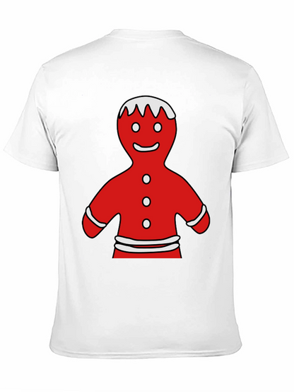 Gingerbread Man Graphic Tee - Holiday Festive Shirt