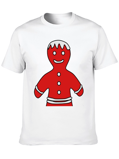 Gingerbread Man Graphic Tee - Holiday Festive Shirt