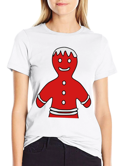 Gingerbread Man Graphic Tee - Holiday Festive Shirt