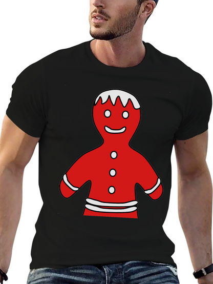 Gingerbread Man Graphic Tee - Holiday Festive Shirt