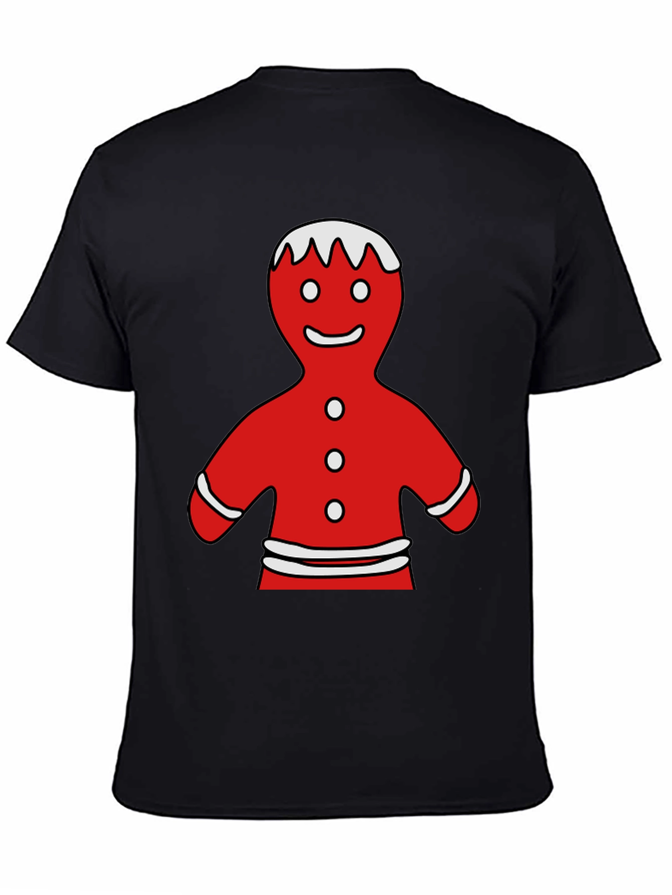 Gingerbread Man Graphic Tee - Holiday Festive Shirt