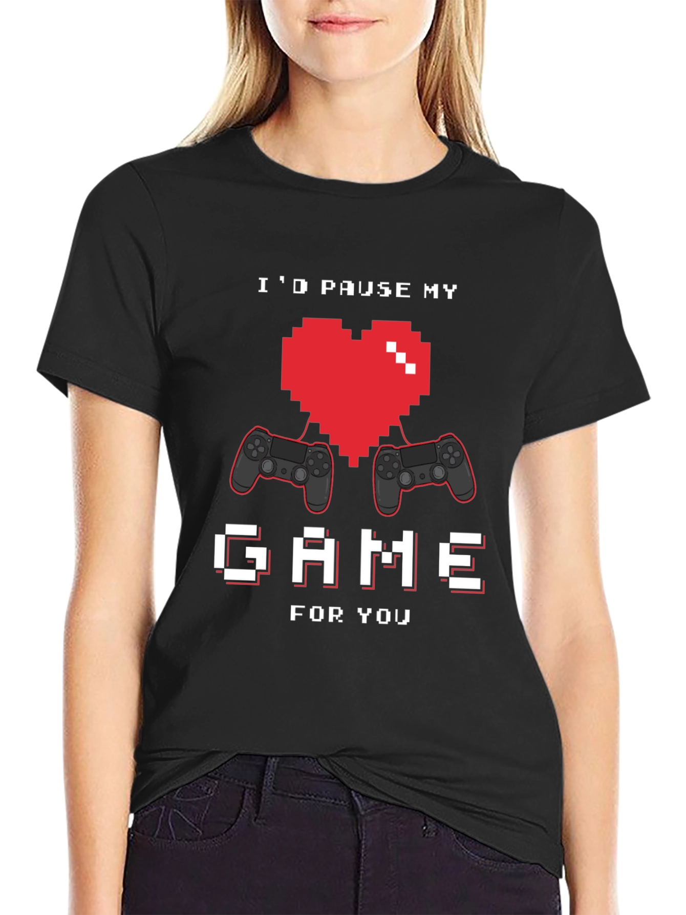 Id Pause My Game for You Graphic Tee