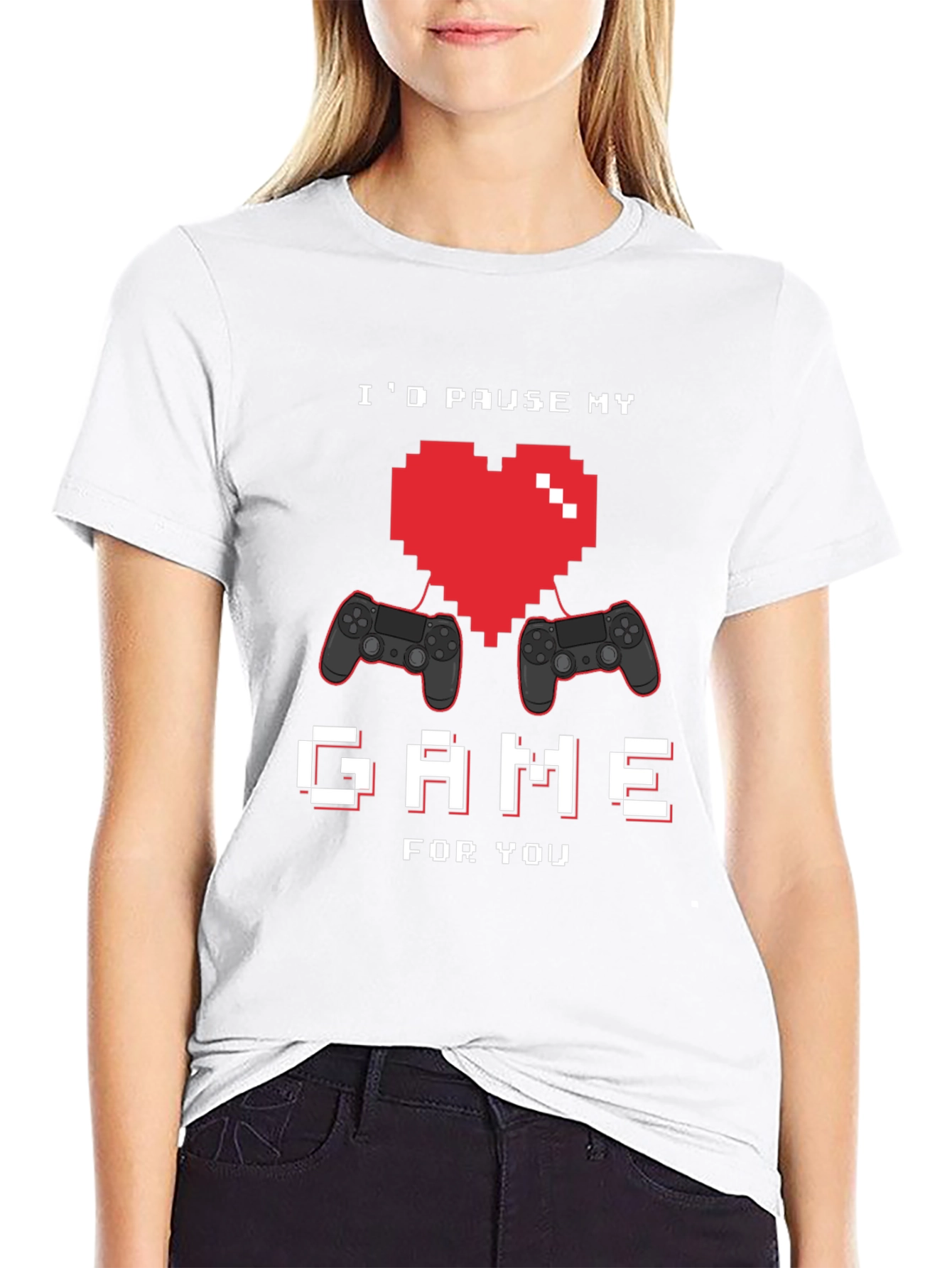 Id Pause My Game for You Graphic Tee
