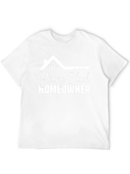 Young Black Homeowner Graphic T-Shirt