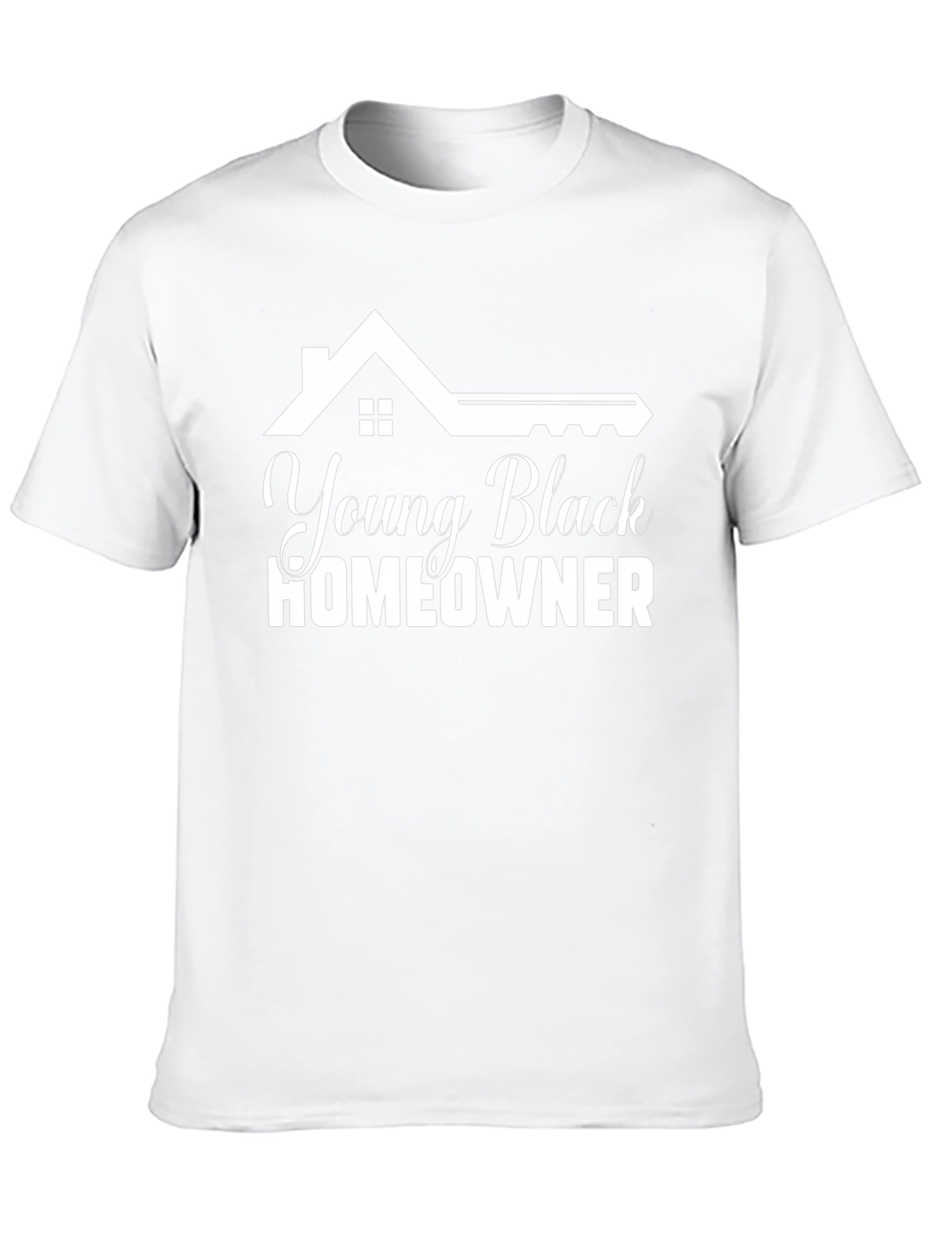 Young Black Homeowner Graphic T-Shirt
