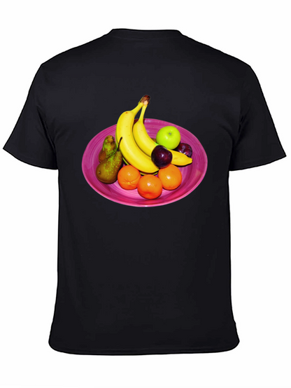 Fruit Bowl Graphic Tee - Casual Style
