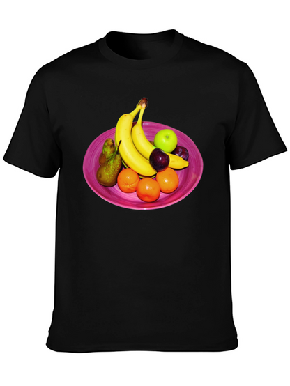 Fruit Bowl Graphic Tee - Casual Style
