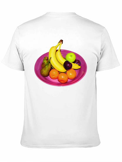 Fruit Bowl Graphic Tee - Casual Style