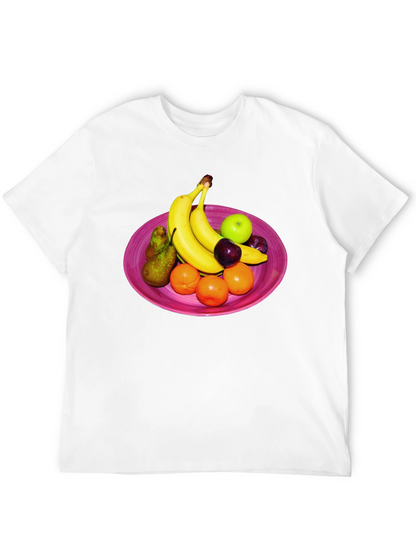 Fruit Bowl Graphic Tee - Casual Style