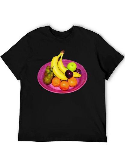 Fruit Bowl Graphic Tee - Casual Style