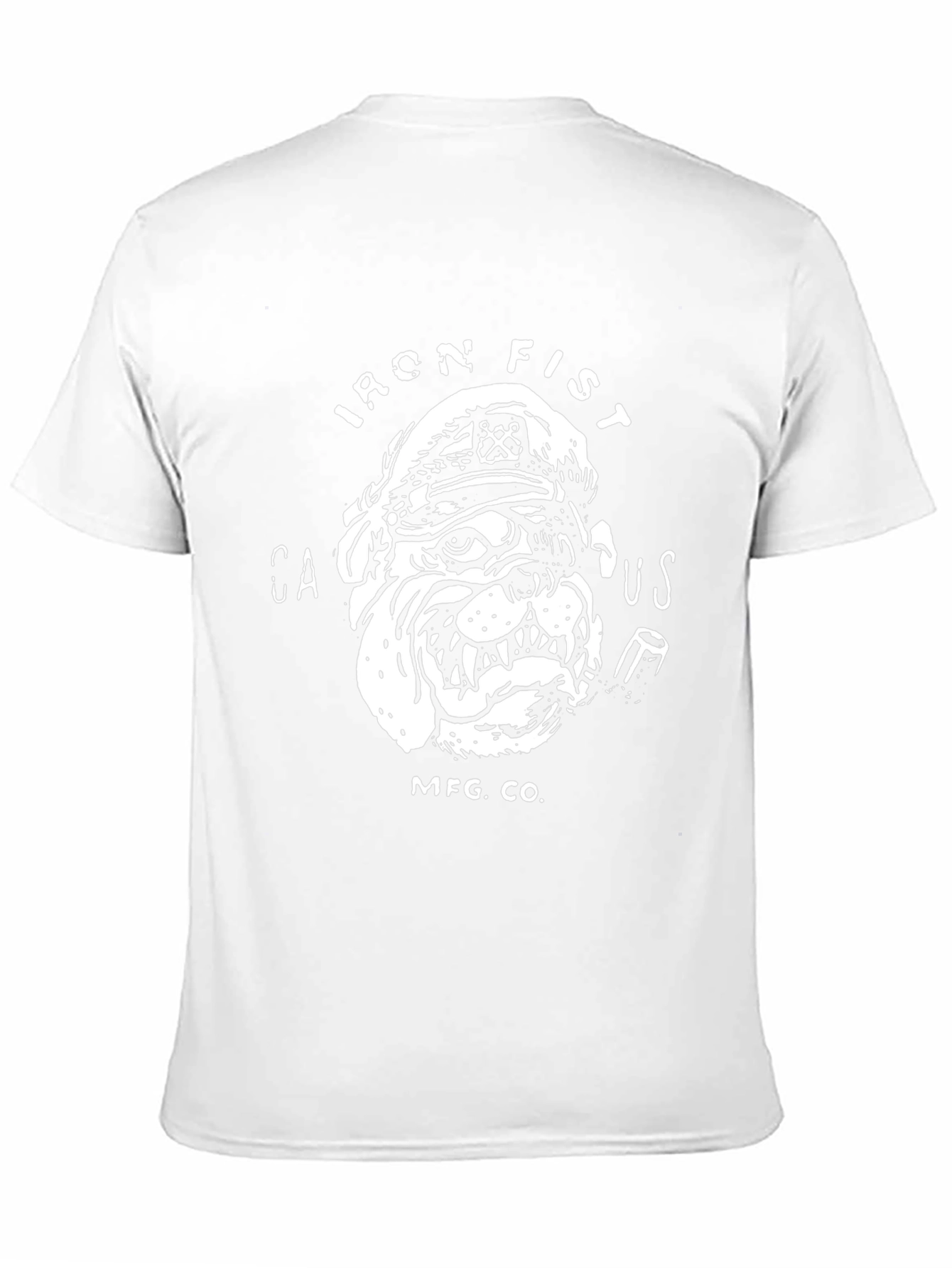 Iron Fist Bulldog Graphic Tee - Black