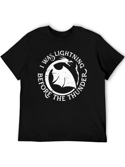Lightning Before Thunder Dragon T-Shirt