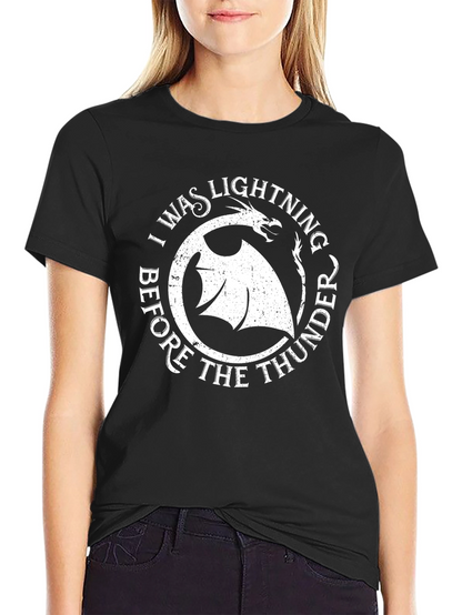 Lightning Before Thunder Dragon T-Shirt