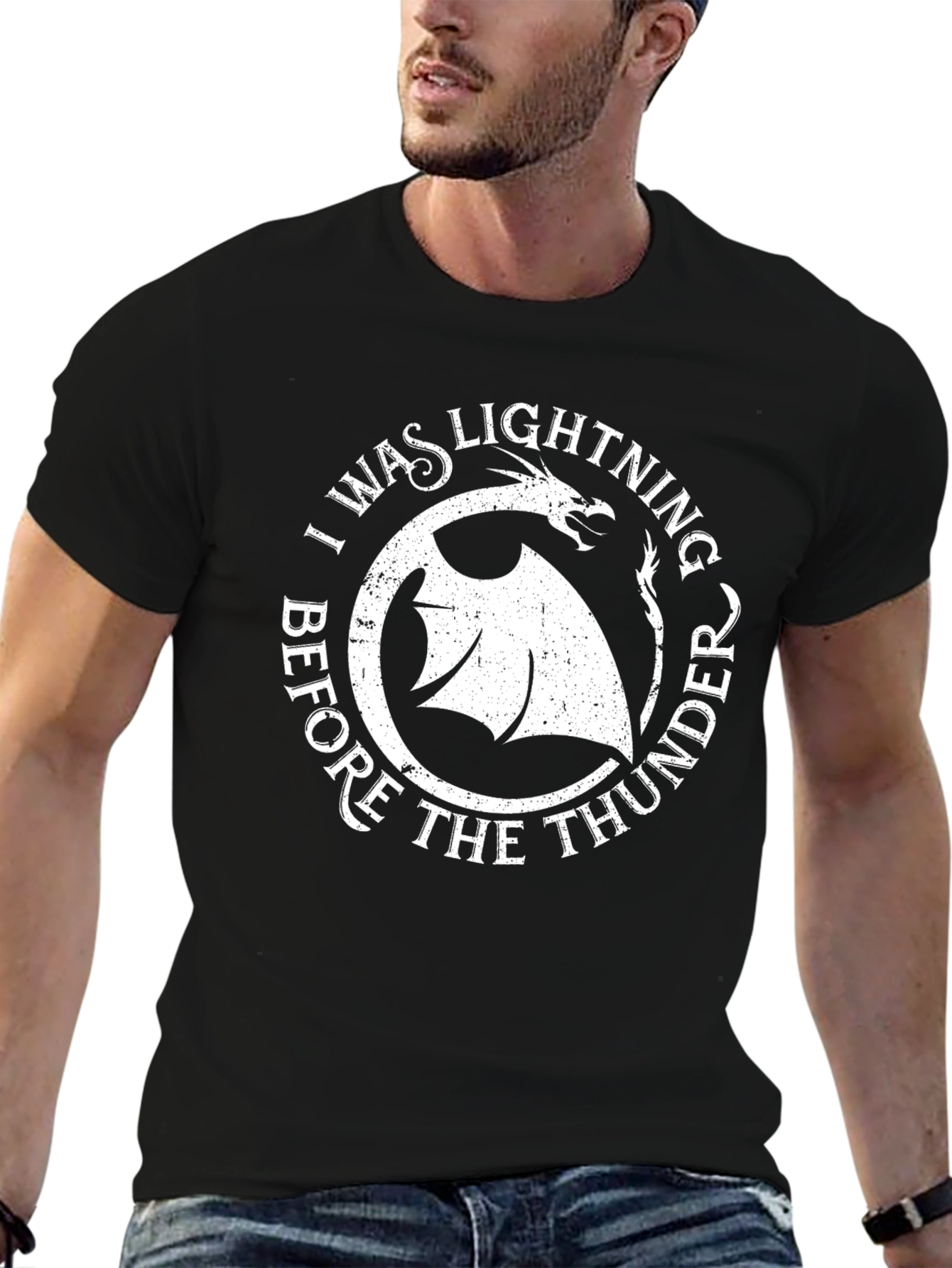 Lightning Before Thunder Dragon T-Shirt