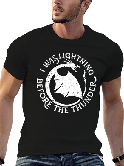 Lightning Before Thunder Dragon T-Shirt