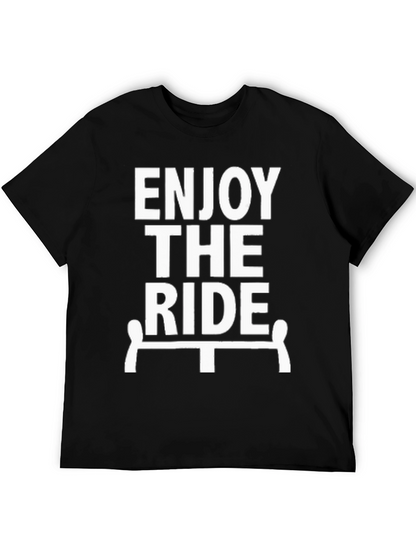 Enjoy the Ride T-Shirt - Black Graphic Tee