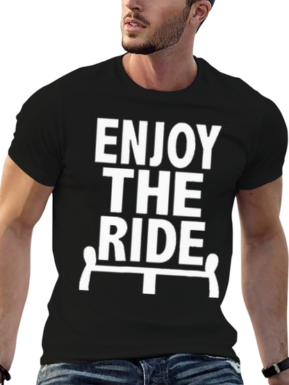 Enjoy the Ride T-Shirt - Black Graphic Tee