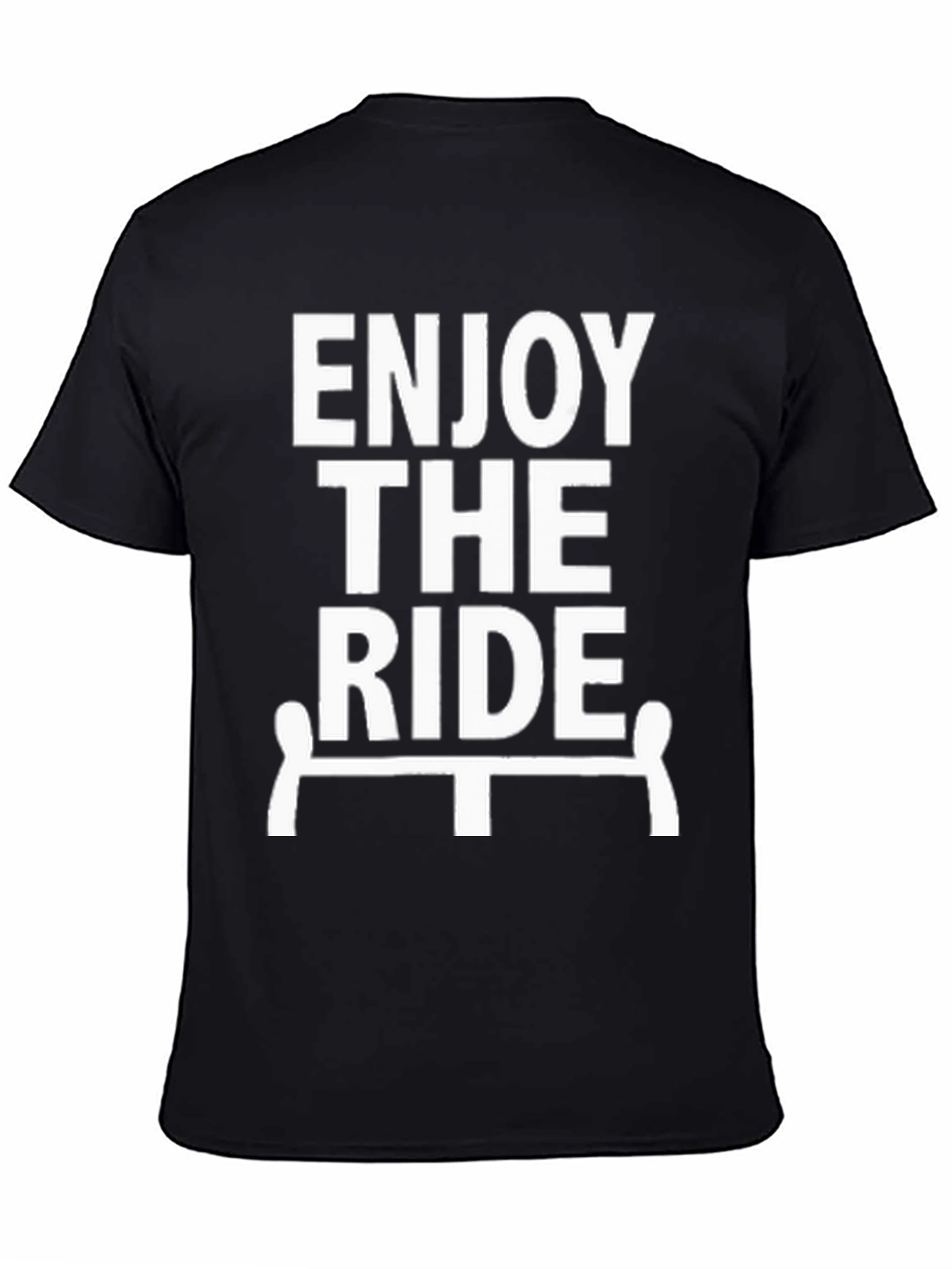 Enjoy the Ride T-Shirt - Black Graphic Tee