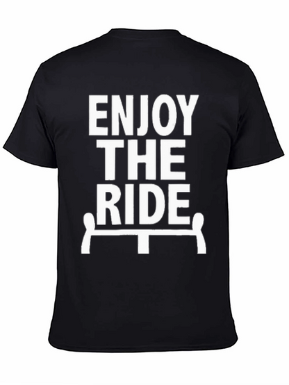 Enjoy the Ride T-Shirt - Black Graphic Tee