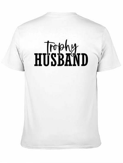 Trophy Husband Graphic Tee - Stylish Mens T-Shirt