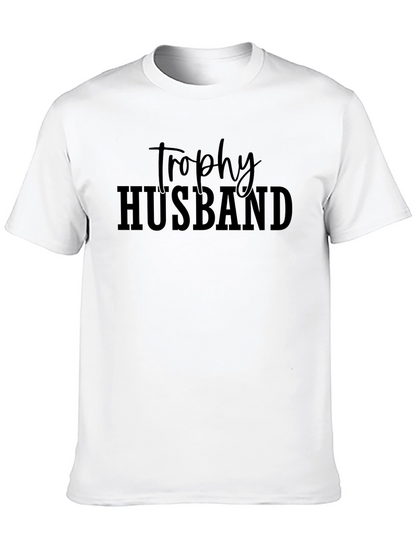 Trophy Husband Graphic Tee - Stylish Mens T-Shirt