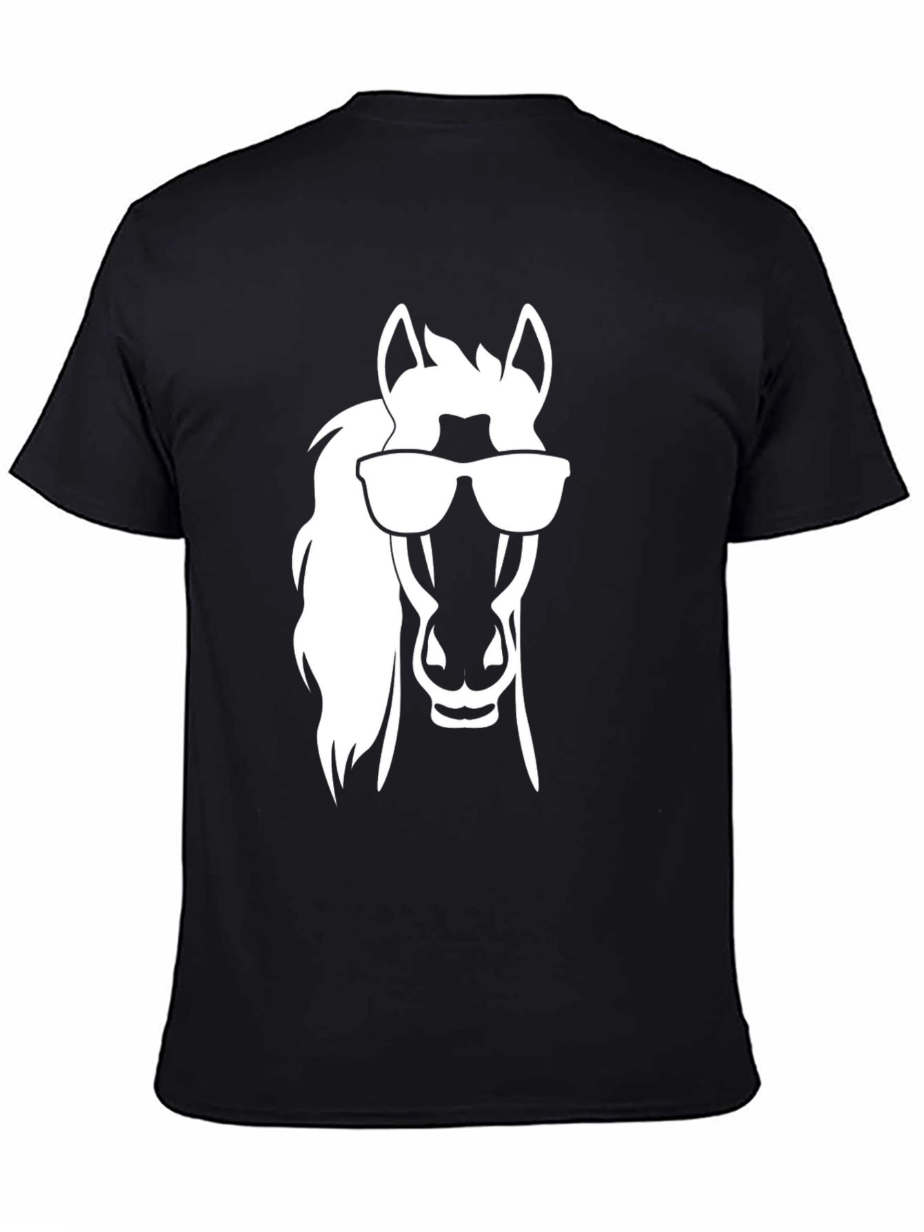 Cool Horse T-Shirt - Black
