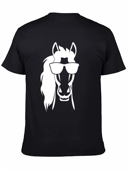 Cool Horse T-Shirt - Black
