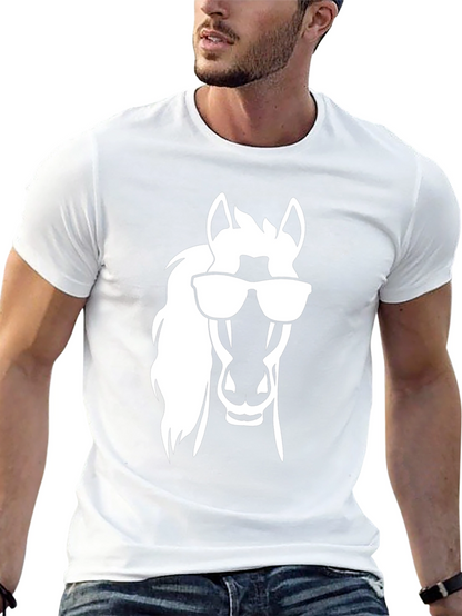 Cool Horse T-Shirt - Black