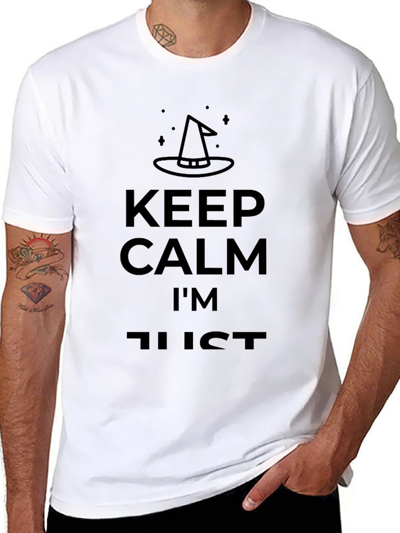 Keep Calm Im Just A Witch T-Shirt