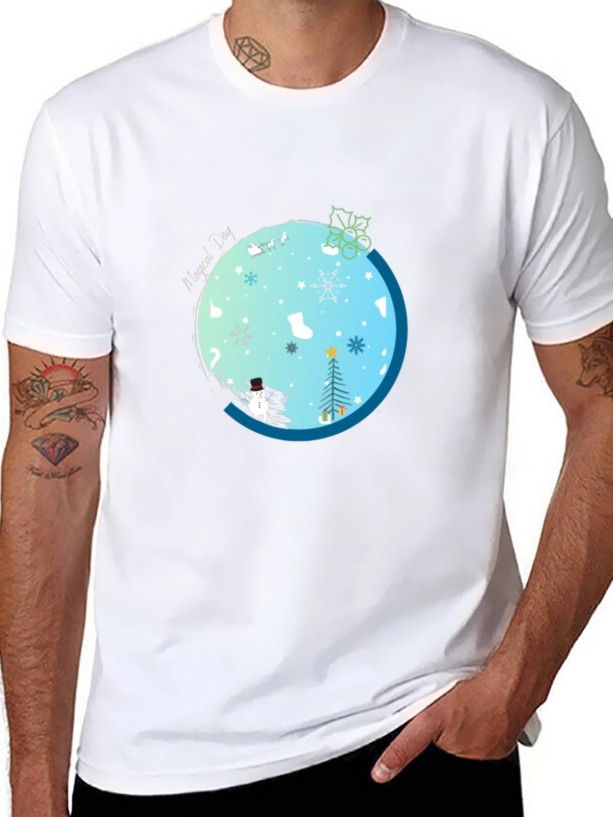 Magical Day Tee - Christmas Design